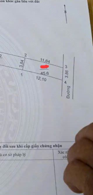 Bán đất quang Minh-45.6m=2ty3- đường thông ô tô - 1