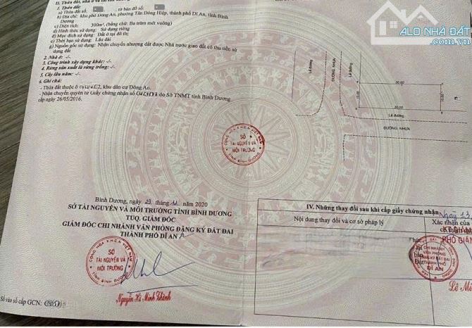 Bán căn góc cấp 4 và phòng trọ 10x30m, đường N3 KDC Đông An p.Tân Đông Hiệp, thu 15tr/th - 1