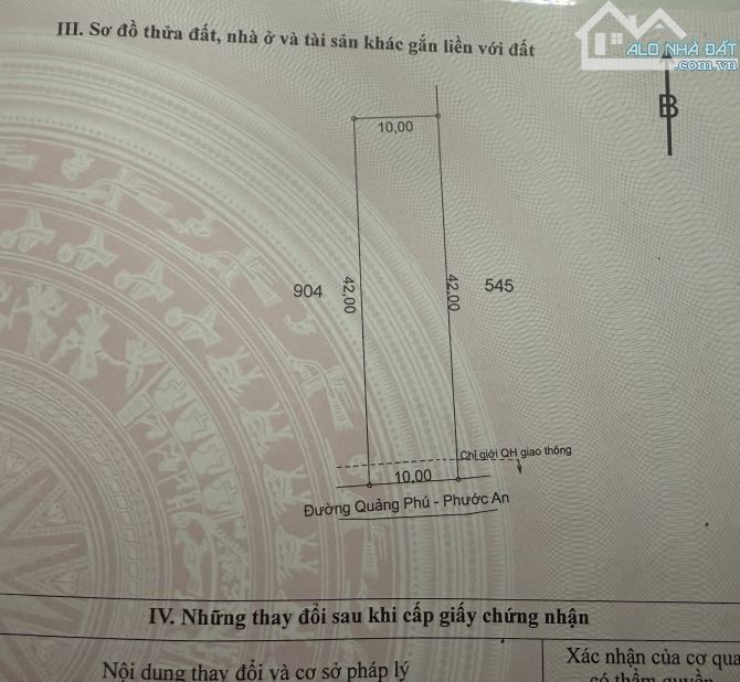 Bán đất mặt tiền QL 30m ở xã Đá Bạc, Bà Rịa- Vũng Tàu ( nay là xã Nghĩa Thành, Hồ Chí Minh - 1