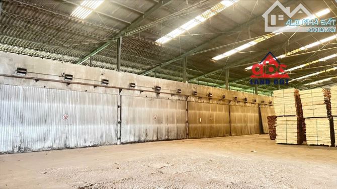 Xưởng Kèm 9 Lò Sấy Phường Hố Nai 3000m2 TBA 2500kva Trống Suốt PCCC Vách Tường - 1