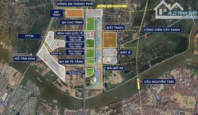 Bán đất TDC Bắc Sông Cấm ÁP TRÀN, THUỶ NGUYÊN đủ vị trí ,đủ diện tích GIÁ CHỈ TỪ 3,2xx tỷ - 1