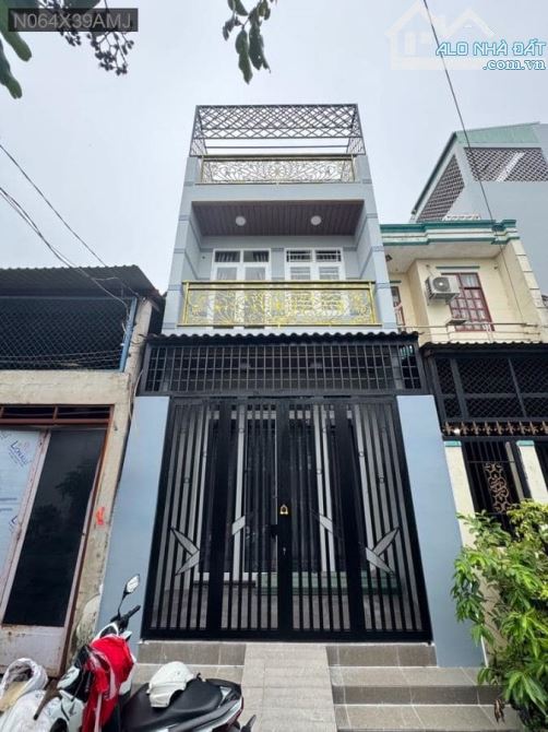 ✅ - HƯƠNG LỘ 2 - BÌNH TRỊ ĐÔNG A BÌNH TÂN - HẺM 6 M THÔNG - 46M2 -4 X 16 - 3 TẦNG - CHỈ 5, - 1