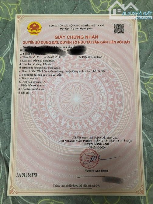 💥 MẶT PHỐ KHU CẦU LỚN NAM HỒNG - ĐÔNG ANH - HÀ NỘI ‼️‼️ĐƯỜNG TỈNH 23 - VỊ TRÍ KINH DOANH - 2