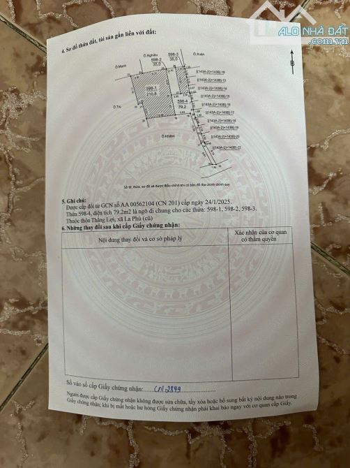 NHÀ AN KHÁNH 5 TẦNG - 4.5 TỶ - HÀNG XÓM KHU D GELEXIMCO - 2