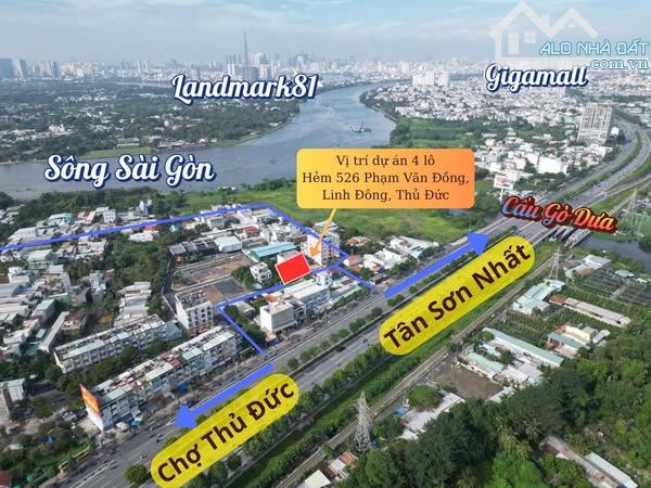 Đất Thổ cư Phạm Văn Đồng- Linh Đông trung tâm Thủ Đức, Sổ Hồng Riêng - 2