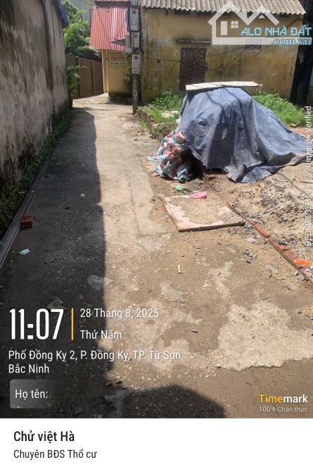 Bán đất Đồng Kỵ Từ sơn , giá 1.4x tỷ - 2