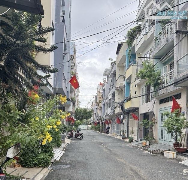 PHAN VĂN TRỊ BÌNH THẠNH 58m2 4TẦNG.HẼM Ô TÔ TRÁNH NHAU. GIÁ 10.8 tỷ KHÔNG LỘ GIỚI - 1