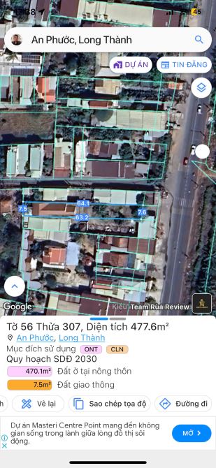 BÁN GẤP ĐẤT MẶT TIỀN ĐƯỜNG LÊ DUẨN - LONG THÀNH - 2