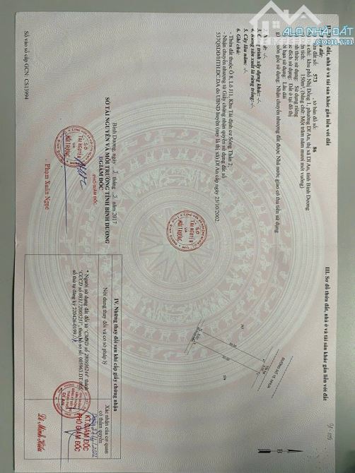 Bán đất 150m Sát Trung Tâm Hành Chính Dĩ An , Đường nhựa 8m - 3