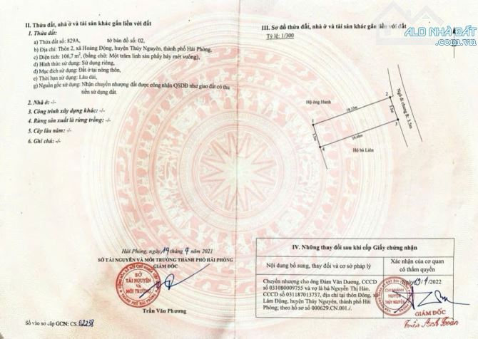 BÁN NHÀ ĐẸP HOÀNG ĐỘNG – THỦY NGUYÊN - 3