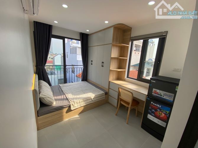 Cho Thuê CCMN 24 Phố Lụa Vạn Phúc Hà Đông 20m2 Studio Cửa Sổ Ban Công Giặt Riêng Thang Máy - 3