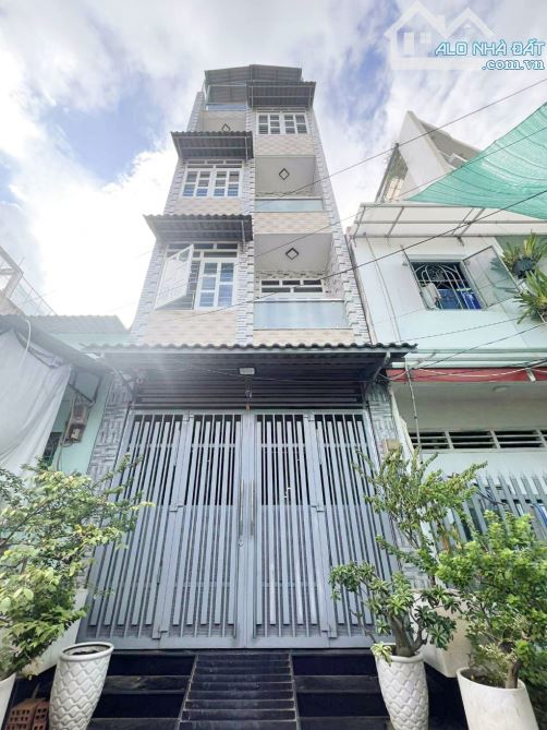 Nhà Tên Lửa Bình Tân 5 tầng, hẻm 8m, 4x15m, Sát Aeon Mall, nhỉnh 8 tỷ - 3