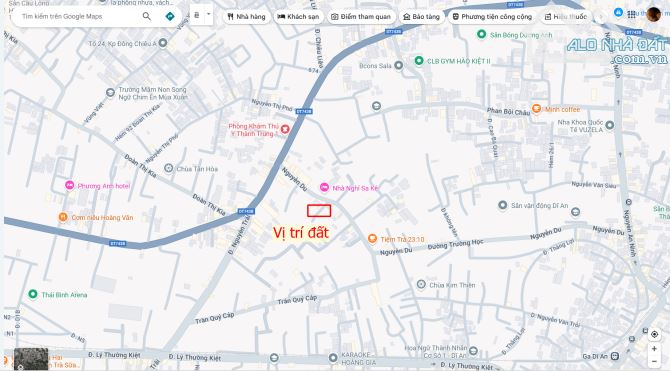 Bán nhà 1T1L và phòng trọ 5x32m, hẻm Nguyễn Du p. Dĩ An, thu nhập 4tr/th - 3