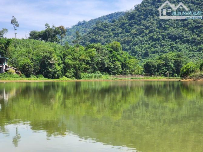 Tiếc quá Đất view hồ lung linh 1000m thoáng mát chính chủ cần bán giá chỉ hơn 1 tỉ Lạc Sơn - 3