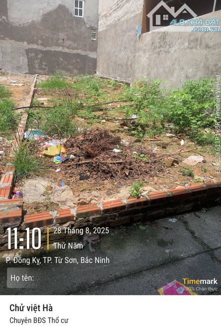 Bán đất Đồng Kỵ Từ sơn , giá 1.4x tỷ - 3