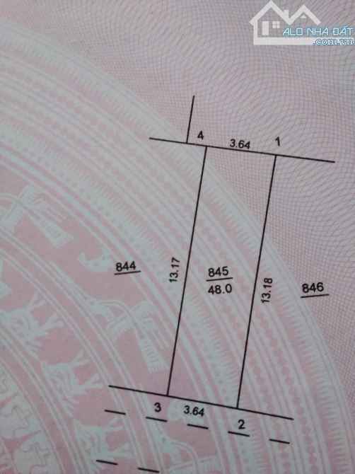 Bá,n Đất Vân Canh - Hoài Đức, 48m2. Khu Phân Lô Bàn Cờ Cao Ko Ngập, Mặt Đường 11 có vỉa hè - 3