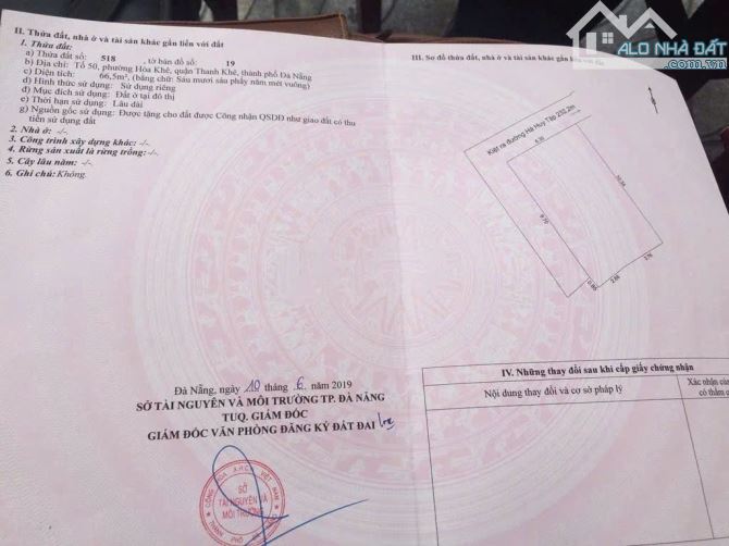 📌📌📌LÀM VIỆC TRỰC TIẾP GIÁ TỐT !!!Bán đất  kiệt 249 đường Hà Huy Tập, - 3