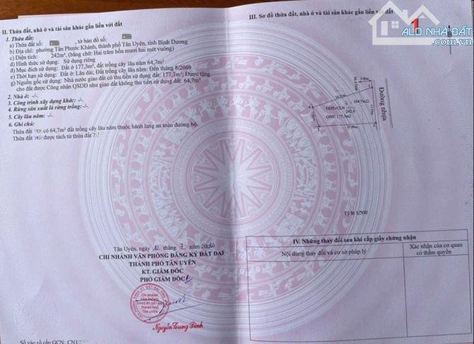 2,6Tỷ TL🔥Bán 2 lô đất 145,2m2 cách đường Tô Vĩnh Diện 100m, p.Tân Phước Khánh_Tp.Tân Uyên - 4