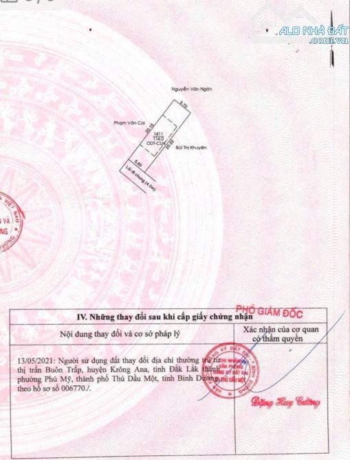Đất nhánh Dx006 Phú Mỹ, dt 5m6x20(50tc) giá 2tỷ390 - 4