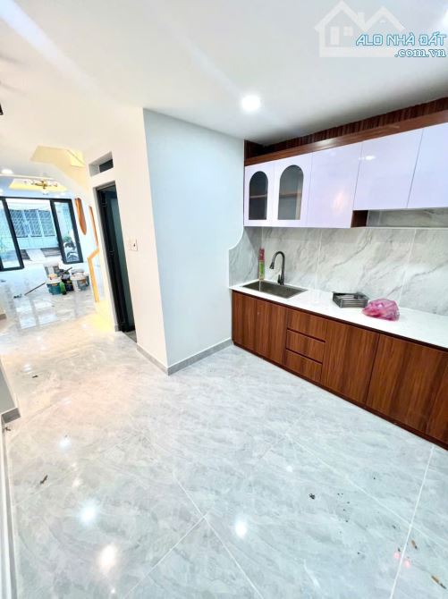 Nhà mới Quận 06 Hẻm Xe Hơi Ra Vô Gốc 2 Mặt Tiền Hiện Hữu không lộ giới P10 Q6 LH Toàn - 4