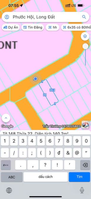 7x20m lộc an gần bãi tắm 500m giá 2 tỷ 150 - 4