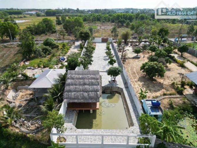884m phươc hải có 400m thổ cư gần biển view cánh đồng lúa - 4
