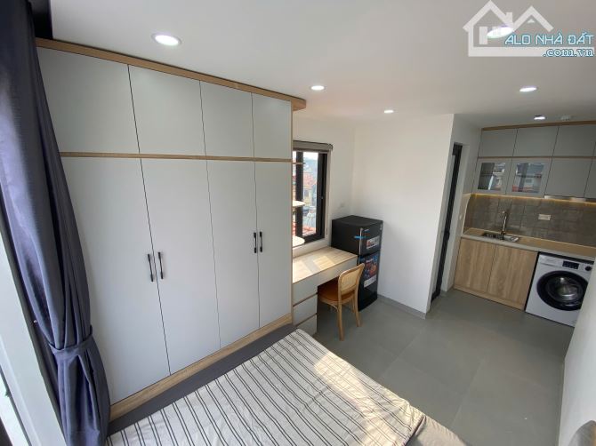 Cho Thuê CCMN 24 Phố Lụa Vạn Phúc Hà Đông 20m2 Studio Cửa Sổ Ban Công Giặt Riêng Thang Máy - 4