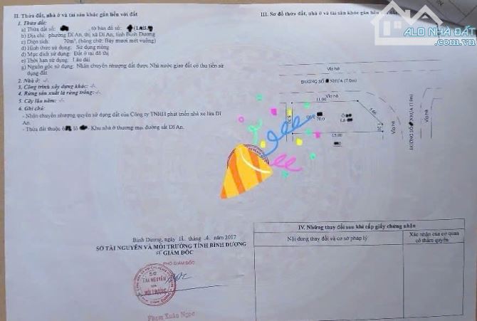 Đất khu Toa Xe gần VinCom Dĩ An, phường Dĩ An, TP Dĩ An. 4,8 tỷ - 4