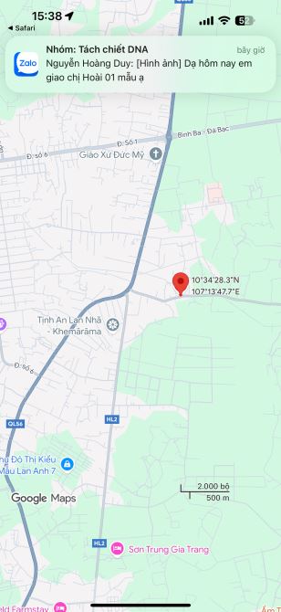 Bán đất mặt tiền QL 30m ở xã Đá Bạc, Bà Rịa- Vũng Tàu ( nay là xã Nghĩa Thành, Hồ Chí Minh - 4