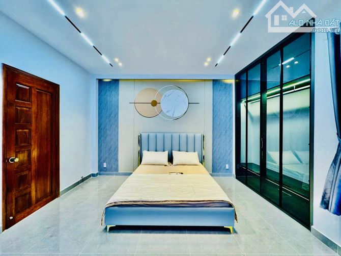 Bán nhà siêu phẩm, hẻm thông 8m Phan Huy Ích, P.12, Gò Vấp, 4 tầng, 4.5x17m, giá 11 tỷ X - 5