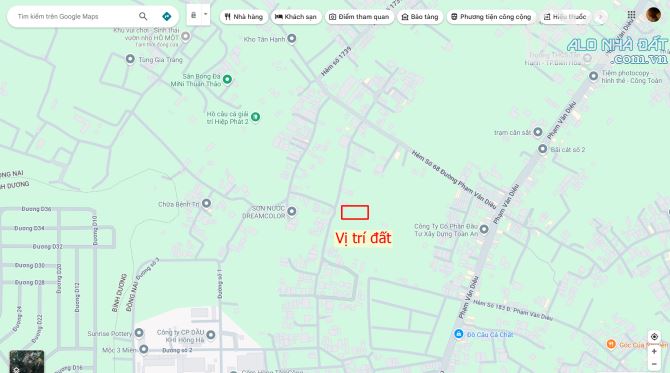 Bán đất 5x12m, hẻm Phạm Văn Diêu p. Tân Hạnh, thổ cư 100% - 5