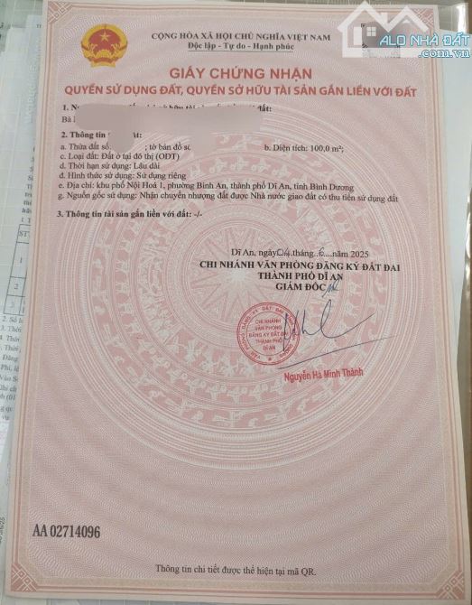 Bán đất tặng nhà cấp 4 kdc Phúc Đạt gần làng đại học quốc gia Tphcm - 5