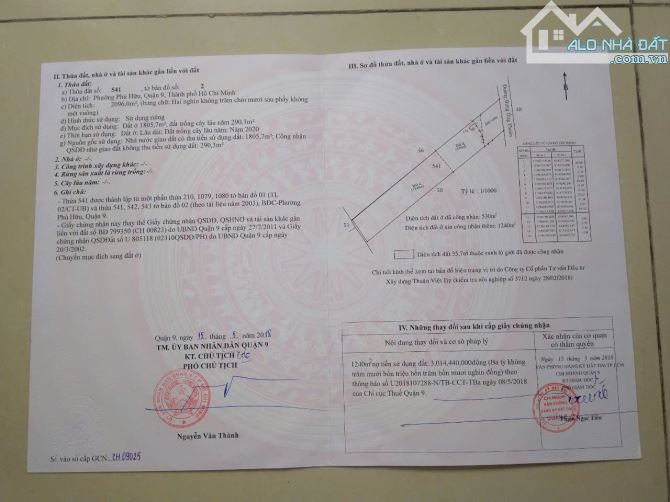 Bán đất mặt đường Bưng Ông Thoàn gần khu công nghệ cao quận 9 cũ (2.096m²) 82 tỷ - 5