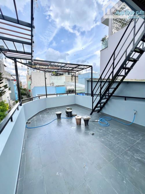 Nhà mới Quận 06 Hẻm Xe Hơi Ra Vô Gốc 2 Mặt Tiền Hiện Hữu không lộ giới P10 Q6 LH Toàn - 8