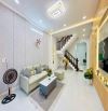 BÁN NHÀ HIỆP THÀNH 45 QUẬN 12- 3 TẦNG 4 PHÒNG 64M2 - HẺM XE HƠI GẦN LÊ VĂN KHƯƠNG - 5 TỈ