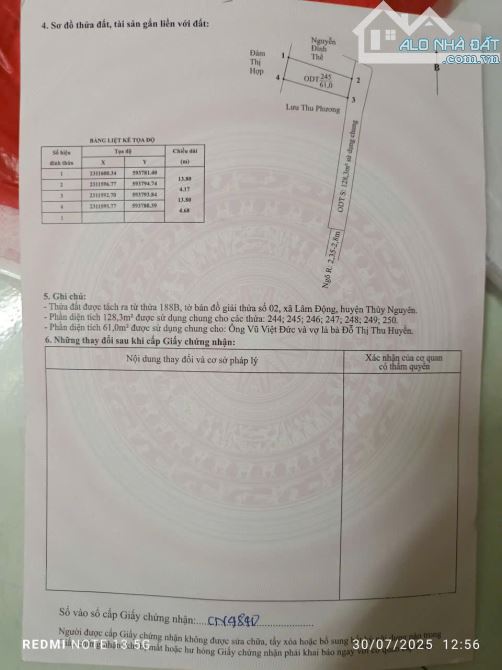 🍀 Bán lô đất trục đường 203 chạy thẳng tắp  tại TDP thôn Đông - Phường Hoàng Lâm - 3