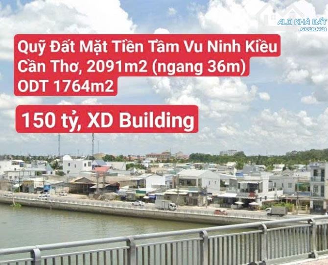 Quỹ Đất Mặt Tiền Tầm Vu, Hưng Lợi, Ninh Kiều, Tp. Cần Thơ