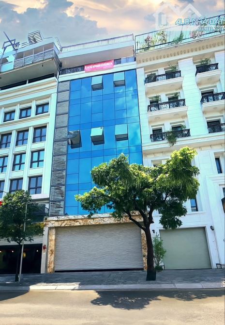 Bán nhà mặt phố, vỉa hè Trần Thái Tông 90m2 7 tầng MT 6m 67tỷ