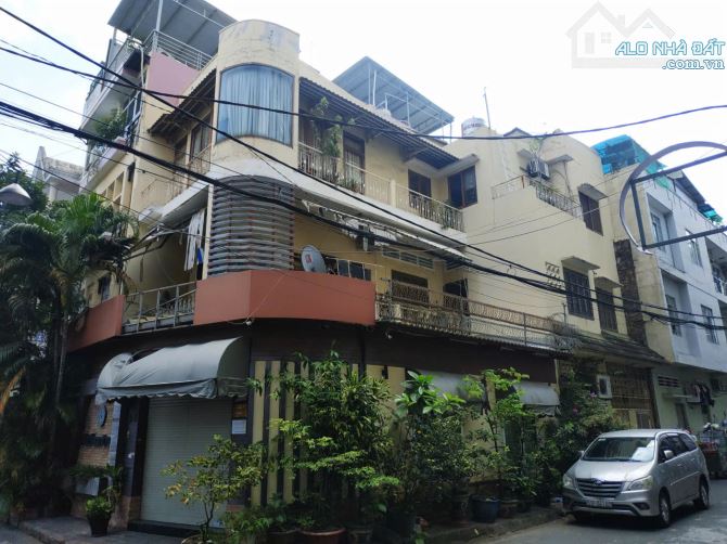 Cho thuê nhà 4 tầng căn góc 400m2, Thăng Long, Phường 4, Tân Bình. giá 39tr8 TL