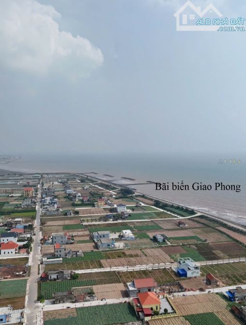 Bán đất sát biển Giao Phong, Nam Định 120m2 MT6m hơn tỷ view hồ kinh doanh cực đẹp