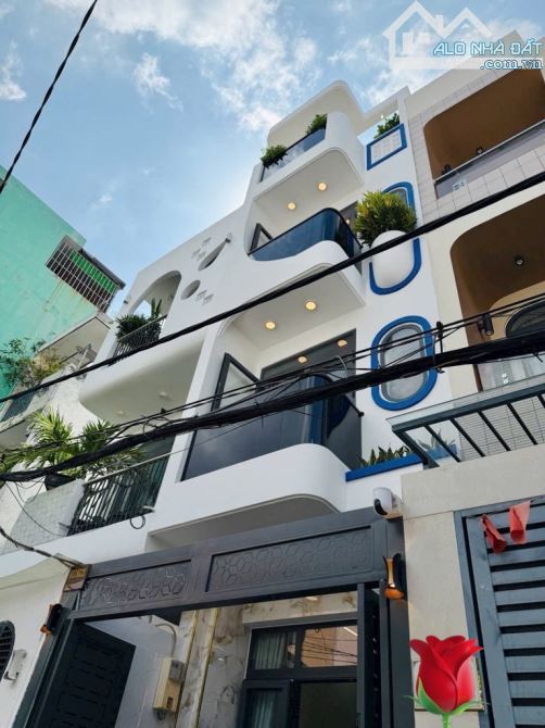 🏡 Nhà mới 4 tầng BTCT – Full nội thất – Gò Vấp 📍 Hẻm xe hơi, gần UBND Quận – 46m² 🛏 4PN