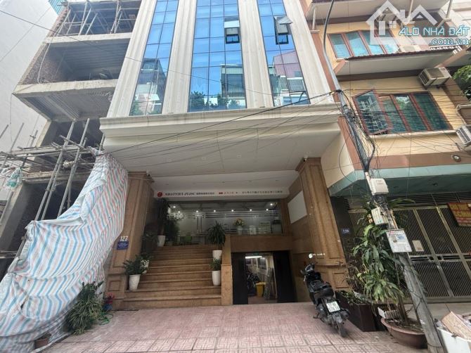 BÁN TÒA NHÀ VĂN PHÒNG HỒ TÙNG MẬU PHÚ DIỄN Ô TÔ TRÁNH 140M2 8T MT 8M GIÁ 42.5 TỶ