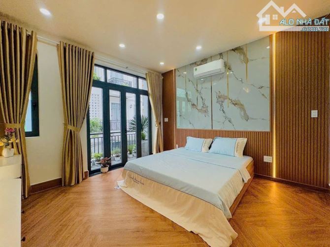 nhà 4 tầng hxh gần mặt tiền phạm ăn chiêu gò vấp full nội thất cao cấp ở ngay - 1