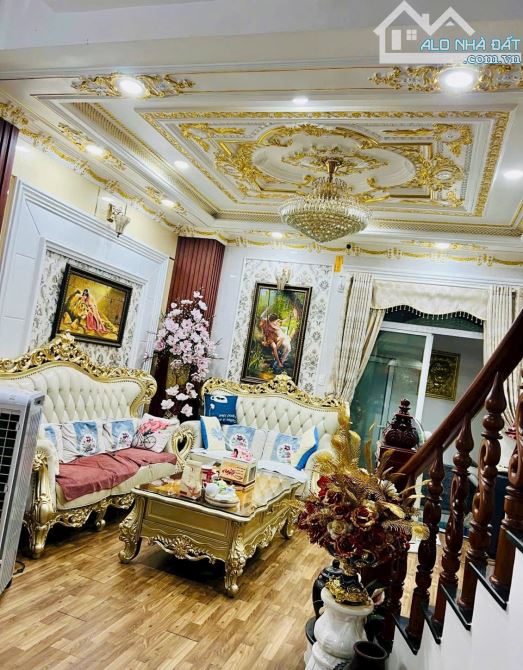 BÁN BIỆT THỰ MẶT TIỀN XE TẢI –100M² (5*20) 4 TẦNG – TĂNG NHƠN PHÚ A – CHỈ 10 T - 1