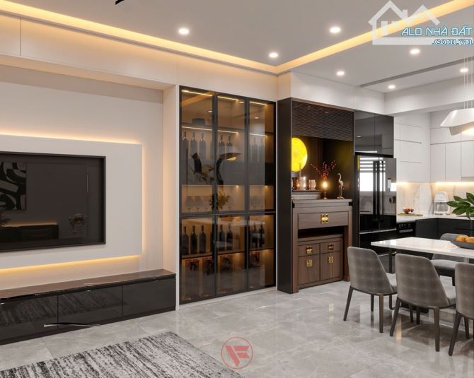 Bán Nhà Lĩnh Nam – Nhà Mới –Ngõ 3 Gác– 5T –33 m2 – 5.87tỷ