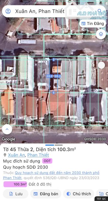 Bán lô đất đường i9 Đinh Lễ , phường xuân an , Tỉnh Lâm Đồng ( TP Phan Thiết Cũ ) - 2