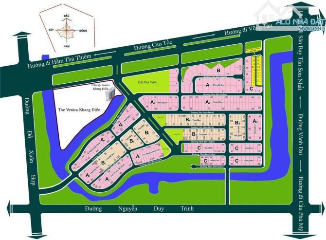 Bán đất dự án Bách Khoa đường Nguyễn Duy Trinh Quận 9 cũ gần chợ Phú Hữu (210m2) 75 tr/m2 - 3