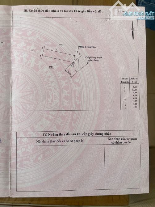 Bán Nhanh Lô Đất Diên An Giá Đầu Tư - Nay là Xã Diên Khánh ! 13,5tr/m2 DT : 109,9m2 ( 90tc - 4