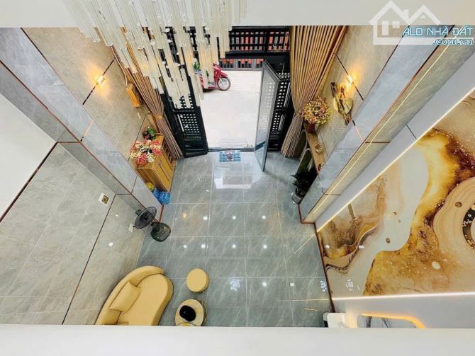 nhà 4 tầng hxh gần mặt tiền phạm ăn chiêu gò vấp full nội thất cao cấp ở ngay - 6