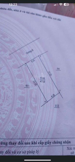 Bán 47m thổ cư vân côn sơn đồng oto tránh dừng đỗ - 7